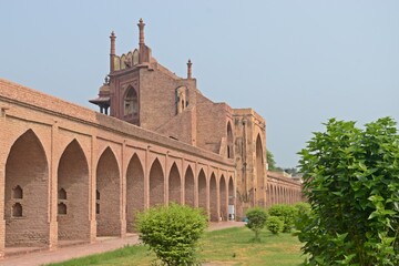Fototapeta premium boundary wall of The Sarai of Nurmahal, Punjab
