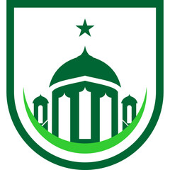 Mosque Islamic Logo