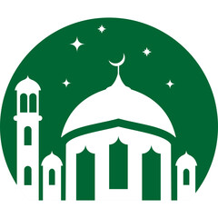Mosque Islamic Logo