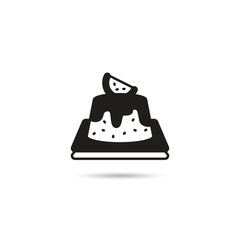 cake and dessert icon illustration