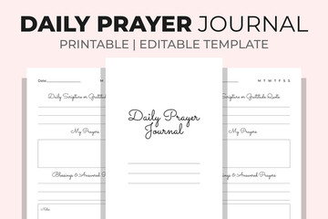 Daily Prayer Journal