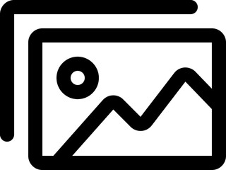 Naklejka premium photo icon