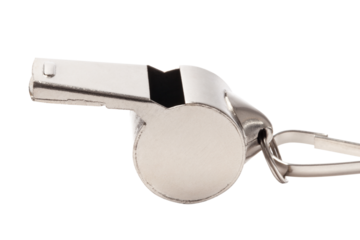 Referee Whistle Isolated