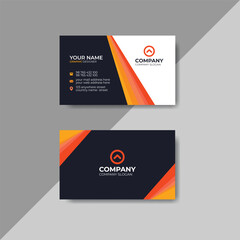 Modern personal visiting card, Corporate business card template design