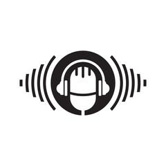 Podcast logo images