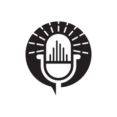 Podcast logo images