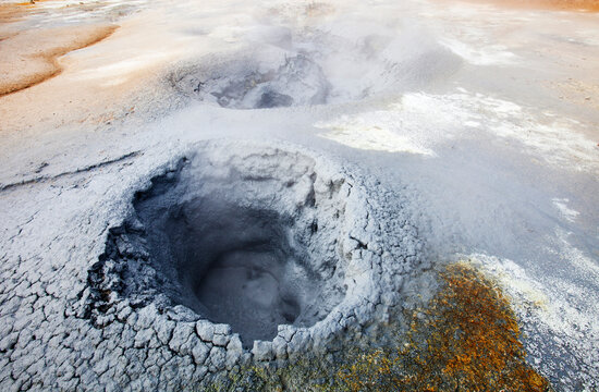 Bubbling mud pots,&acirc;&euro;&nbsp;Hverir,&acirc;&euro;&nbsp;Iceland