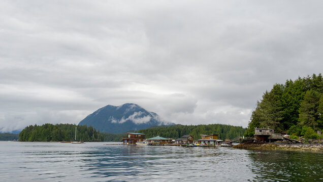 Tofino harbor, British Columbia, Canada