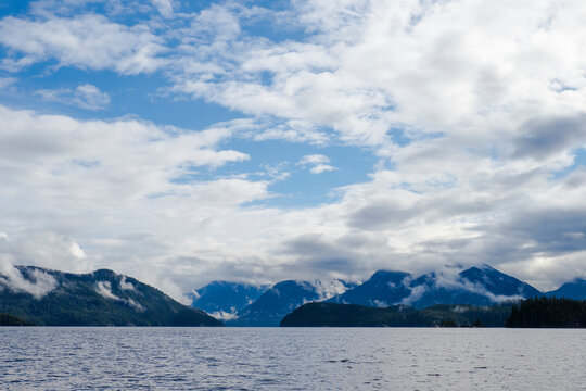 View of Vancouver Island, Tofino, British Columbia, Canada