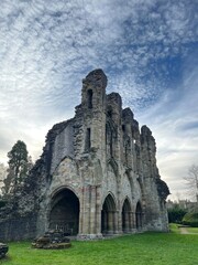 ruins of an abbey 