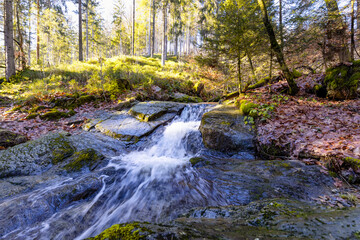 Felsrutsche des Schlüsselbaches 
