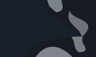 Aesthetic gray abstract background with copy space area. Suitable for poster and banner