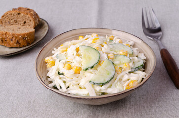 Salad fresh vegetables