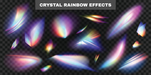 Crystal Rainbow Effects Set
