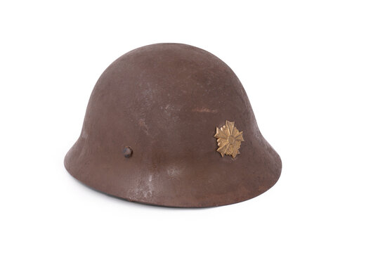 Japanese battle helmet