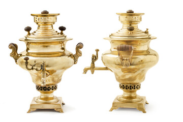 Russian big kettle samovar