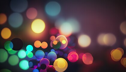 background with bokeh Generative Ai