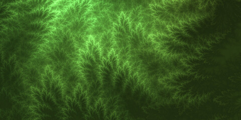 Fractal leaf texture background banner.