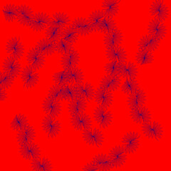 christmas background with branches