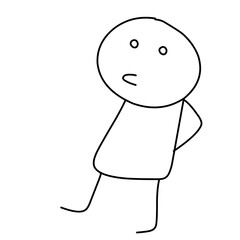 Stick man various poses