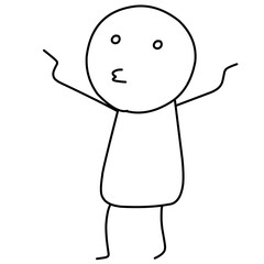 Stick man various poses