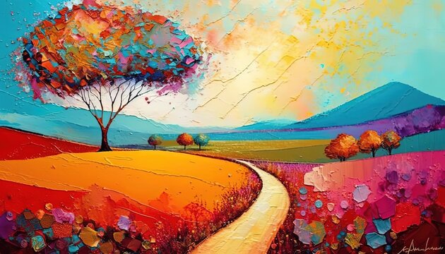 Rainbow Painted Tree Images – Browse 52,831 Stock Photos, Vectors