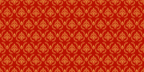 vintage background with ornament. Wallpaper pattern