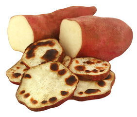 Baked sweet potatoes