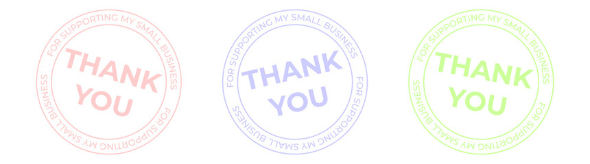 Thank you for your support. Vintage vector thank you handwritten inscription. hand drawn lettering. Thank you calligraphy. Thank you card. Vector illustration.