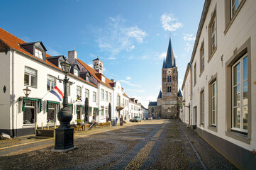 Obraz premium Stadt Thorn an der Maas, Holland