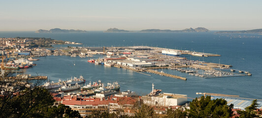 Fototapeta na wymiar Puerto de Vigo