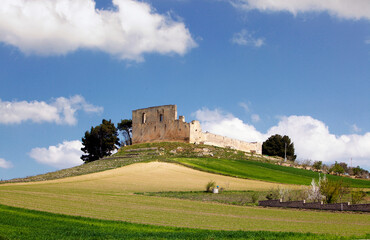Fototapeta na wymiar Castello Svevo, Gravina in Puglia 