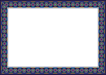 Decorative frame elegant vector element for design place