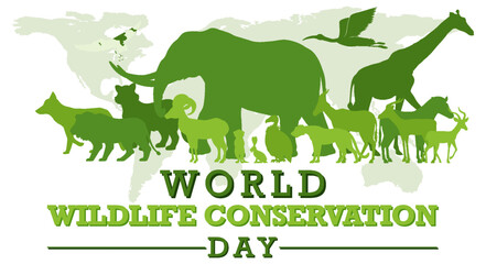 World Wildlife Conservation Day Poster Template