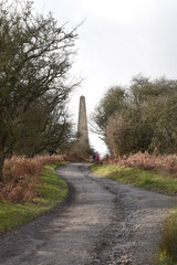 a path that leads you through Castlemorton common and up the Malvern hills