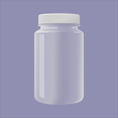 bottle isolated on white,  transparent