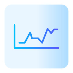 graph gradient icon