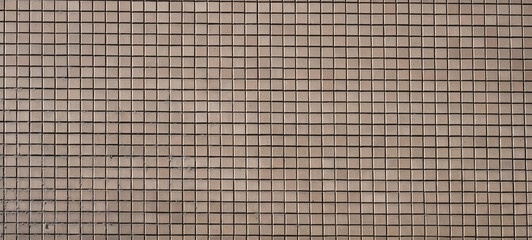 brown tiled wall texture background
