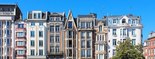 Obraz premium Lille (France) - Façades du centre-ville