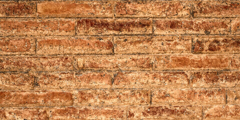 Old Brick Wall Textured Background