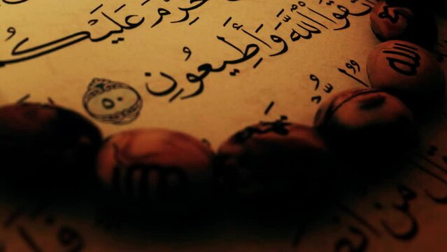 Ramadan and the Quran - Quran and islamic symbols, Islamic Ramadan Background with Moon and Lanters, Islamic Ramadan Background - Symbol of Fasting, Iftar, Suhoor, Eid, eid-ul-fitr, praying, The koran