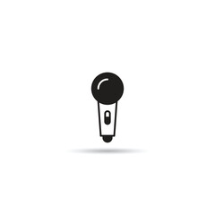 microphone icon vector illustration