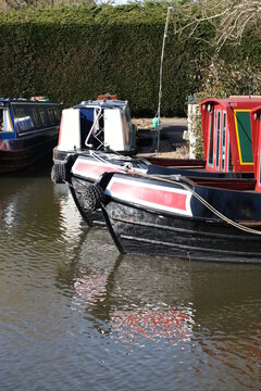 canal boatyard england uk