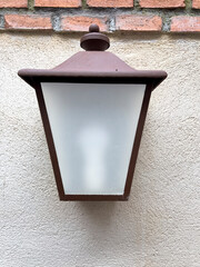 Farol en pared