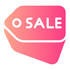 sale gradient icon