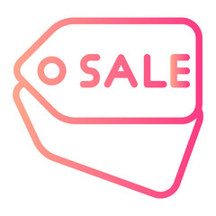 sale gradient icon