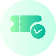 checklist gradient icon