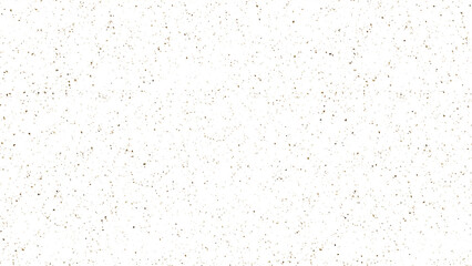 Fototapeta premium Coffee Color Grain Texture Isolated on White Background. Chocolate Shades Confetti. Brown Particles. Digitally Generated Image. Vector Illustration.