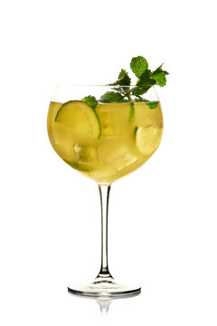 Cocktail citron gingembre en packshot