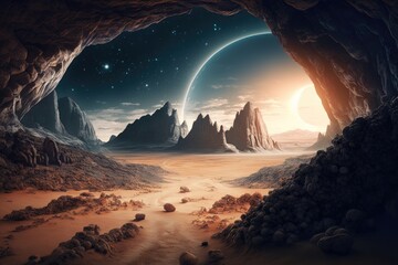 The Mysteries of the Unknown Exploring an Alien Planet Generative AI	